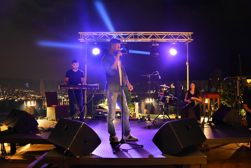 Nathaly Safy and Rabih Rahal at The View